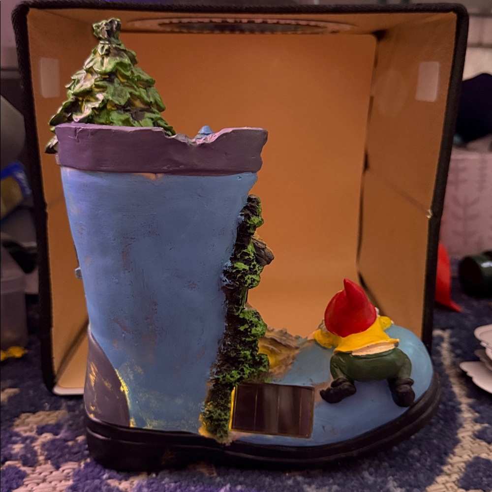 Whimsical Gnome House Night Light - Picture 5 of 9